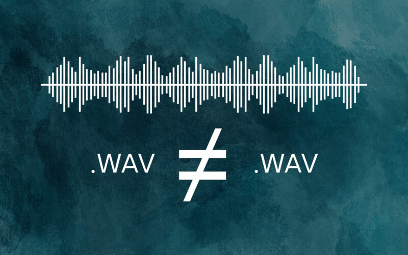 WAV Formats Explained